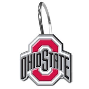 OSU Ohio State Buckeyes, shower curtain hooks